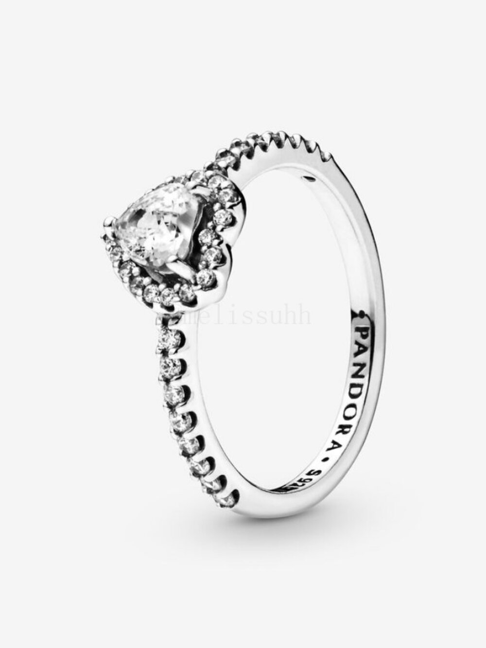 Pandora Elevated Heart Ring